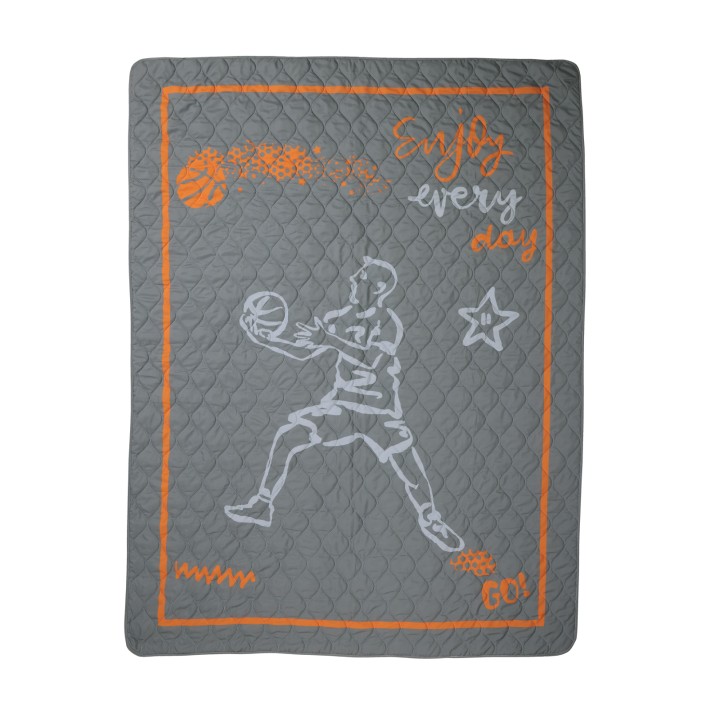 DAS KIDS ΚΟΥΒΕΡΛΙ ΜΟΝΟ 4941 GREY, ORANGE
