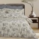 DAS HOME ΠΑΠΛΩΜΑΤΟΘΗΚΗ ΣΕΤ ΥΠΕΡΔΙΠΛΗ PRESTIGE 1712 GREY, IVORY