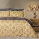DAS HOME ΠΑΠΛΩΜΑΤΟΘΗΚΗ ΣΕΤ ΥΠΕΡΔΙΠΛΗ PRESTIGE 1730 BLACK, YELLOW