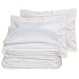 DAS HOME ΠΑΠΛΩΜΑΤΟΘΗΚΗ ΣΕΤ KING PRESTIGE 1708 WHITE