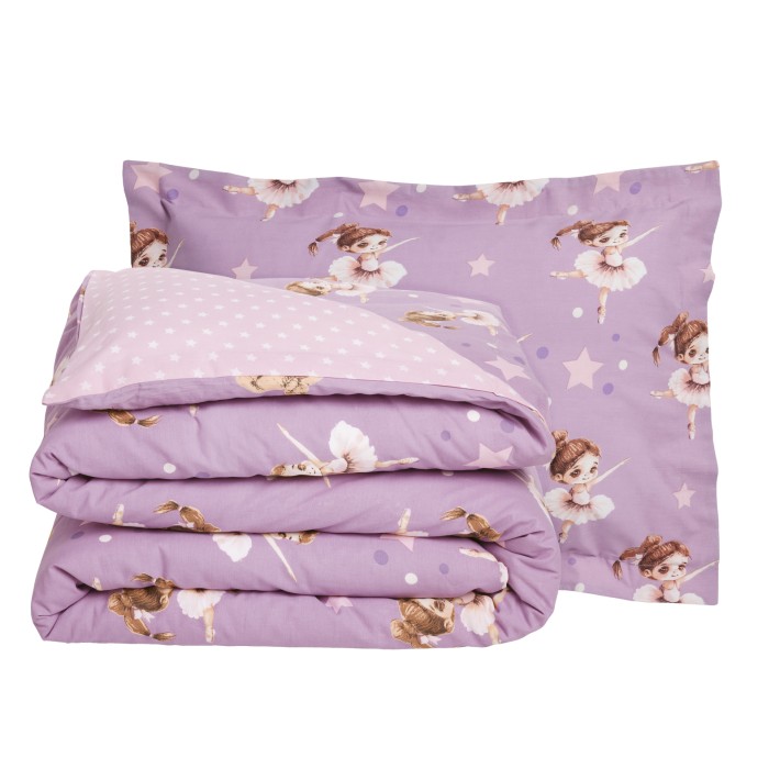 DAS KIDS ΣΕΤ ΠΑΠΛΩΜΑΤΟΘΗΚΗ ΜΟΝΗ 4972 PINK, PURPLE