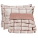 DAS HOME ΣΕΤ ΠΑΠΛΩΜΑΤΟΘΗΚΗ ΜΟΝΗ HAPPY FLANNEL 9701 TAUPE