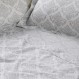 DAS HOME ΣΕΤ ΠΑΠΛΩΜΑΤΟΘΗΚΗ ΥΠΕΡΔΙΠΛΗ DAILY 3182 ECRU, GREY