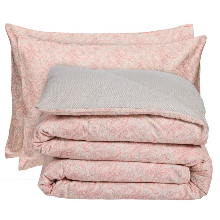 DAS HOME ΣΕΤ ΠΑΠΛΩΜΑΤΟΘΗΚΗ ΥΠΕΡΔΙΠΛΗ HAPPY FLANNEL 9699 PINK