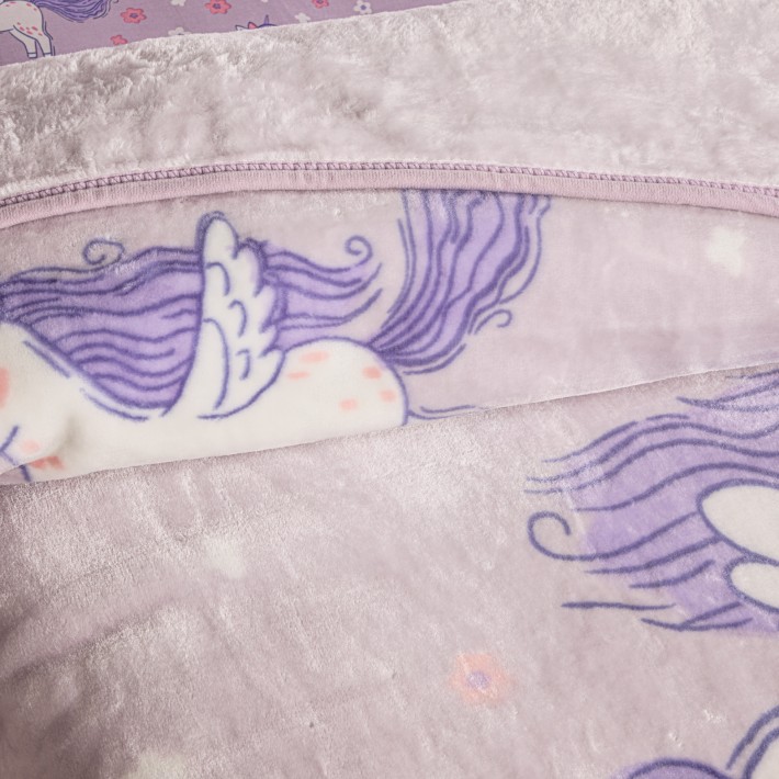 DAS KIDS ΚΟΥΒΕΡΤΑ VELOUR 160X220 4988 LILAC