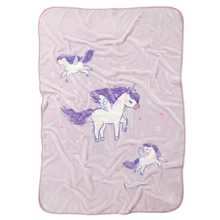 DAS KIDS ΚΟΥΒΕΡΤΑ VELOUR 160X220 4988 LILAC