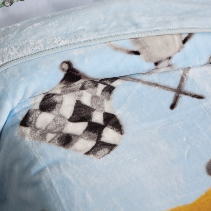 DAS KIDS ΚΟΥΒΕΡΤΑ VELOUR 160X220 4993 MULTICOLOR