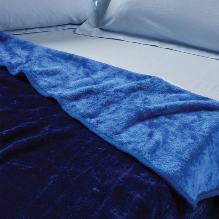 DAS KIDS ΚΟΥΒΕΡΤΑ VELOUR MONH 0292 BLUE