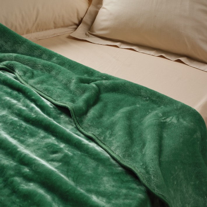 DAS KIDS ΚΟΥΒΕΡΤΑ VELOUR MONH 0293 GREEN
