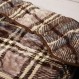 DAS HOME ΚΟΥΒΕΡΤΑ VELOUR MONH 1384 BROWN