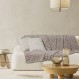 DAS HOME ΚΟΥΒΕΡΤΑ ΚΑΝΑΠΕ FLEECE 1387 TAUPE
