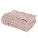 DAS HOME ΚΟΥΒΕΡΤΑ ΚΑΝΑΠΕ FLEECE 1388 NUDE