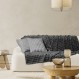 DAS HOME ΚΟΥΒΕΡΤΑ ΚΑΝΑΠΕ FLEECE 1390 DARK GREY