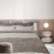 DAS HOME ΚΟΥΒΕΡΤΑ BUBBLE FLEECE 220Χ240 1370 TAUPE