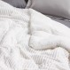 DAS HOME ΚΟΥΒΕΡΤΟΠΑΠΛΩΜΑ SHERPA ΥΠΕΡΔΙΠΛΟ 1364 WHITE