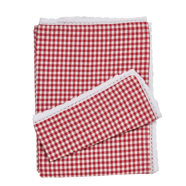 DAS HOME ΖΑΚΑΡ ΤΡΑΠΕΖΟΜΑΝΤΗΛΟ 140Χ180 0915 RED