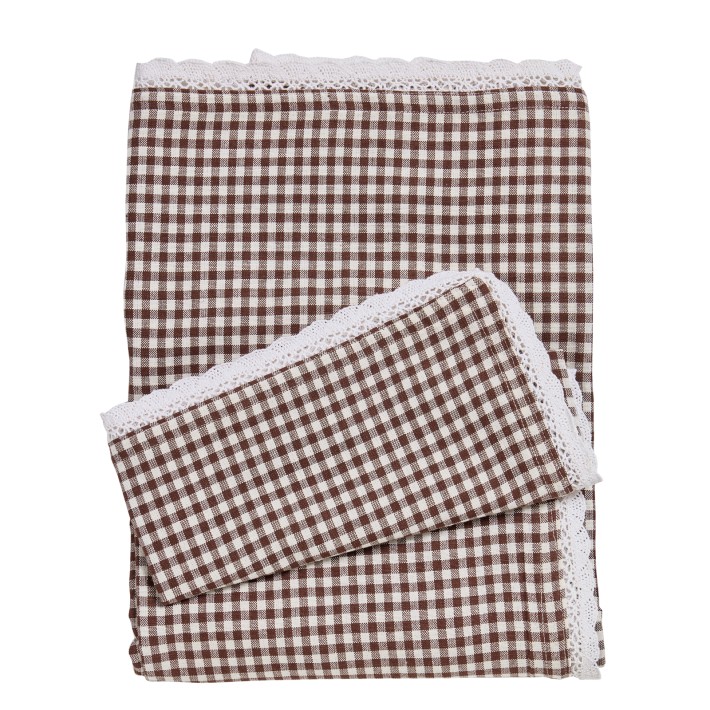 DAS HOME ΖΑΚΑΡ ΤΡΑΠΕΖΟΜΑΝΤΗΛΟ 140Χ180 0916 BROWN