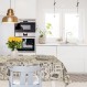 DAS HOME ΤΡΑΠΕΖΟΜΑΝΤΗΛΟ 140Χ220 0721 ΚΡΕΜ, ΜΑΥΡΟ