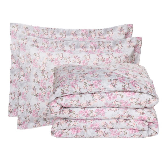 DAS HOME ΣΕΝΤΟΝΙΑ ΣΕΤ ΥΠΕΡΔΙΠΛΑ EXECUTIVE 1724 LIGHT GREY, PINK