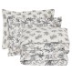 DAS HOME ΣΕΤ ΣΕΝΤΟΝΙΑ ΥΠΕΡΔΙΠΛΑ ΜΕ ΛΑΣΤΙΧΟ CASUAL 5429 ECRU, GREY