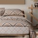 DAS HOME ΣΕΤ ΣΕΝΤΟΝΙΑ ΥΠΕΡΔΙΠΛΑ ΜΕ ΛΑΣΤΙΧΟ CASUAL 5435 BEIGE, BLACK