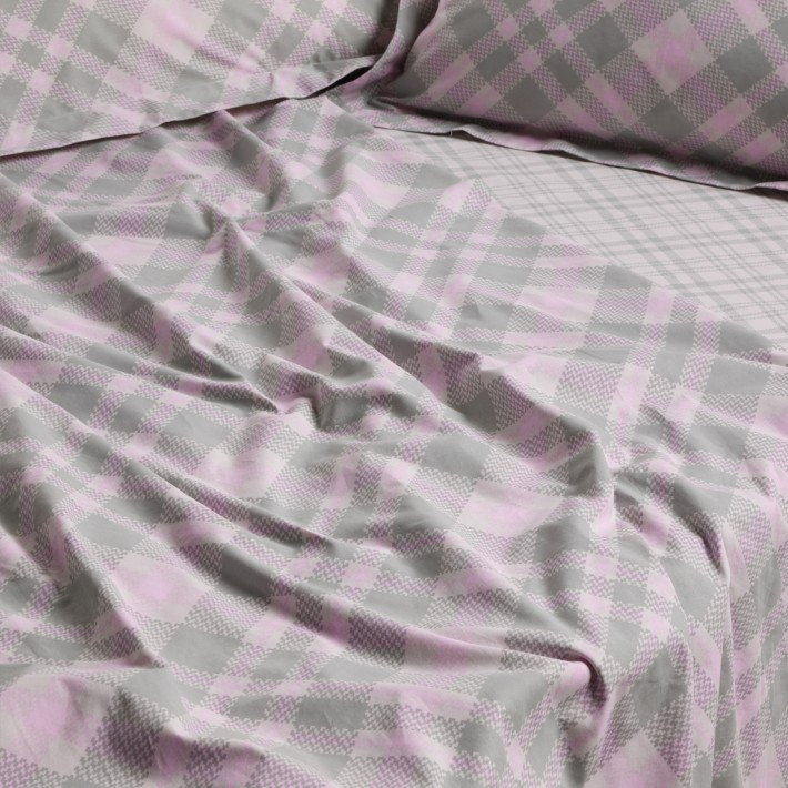 DAS HOME ΣΕΤ ΣΕΝΤΟΝΙΑ ΥΠΕΡΔΙΠΛΑ ΜΕ ΛΑΣΤΙΧΟ CASUAL 5436 MINT, PINK