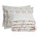 DAS HOME ΣΕΤ ΣΕΝΤΟΝΙΑ ΥΠΕΡΔΙΠΛΑ ΜΕ ΛΑΣΤΙΧΟ CASUAL 5442 GREY, IVORY