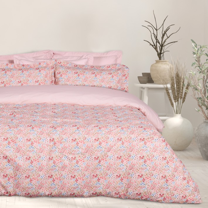 DAS HOME ΣΕΤ ΣΕΝΤΟΝΙΑ KING HAPPY 9671 PINK, SALMON