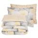 DAS HOME ΣΕΤ ΣΕΝΤΟΝΙΑ KING HAPPY 9685 GREY, OCHRE