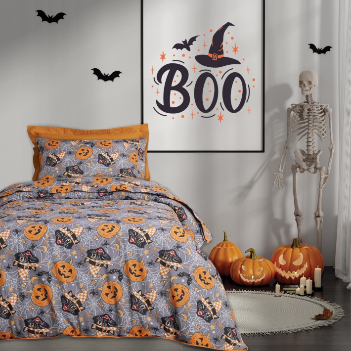 DAS KIDS ΣΕΤ ΣΕΝΤΟΝΙΑ ΜΟΝΑ 4968 GREY, ORANGE