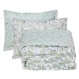 DAS HOME ΣΕΤ ΣΕΝΤΟΝΙΑ ΥΠΕΡΔΙΠΛΑ DAILY 3173 GREEN, WHITE
