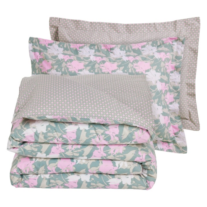 DAS HOME ΣΕΤ ΣΕΝΤΟΝΙΑ KING DAILY 3175 GREEN, PINK