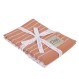 DAS HOME ΣΕΤ ΠΟΤΗΡΟΠΑΝΑ 2ΤΜΧ 30Χ50 0826 TERACOTTA, WHITE