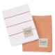 DAS HOME ΣΕΤ ΠΟΤΗΡΟΠΑΝΑ 2ΤΜΧ 30Χ50 0831 TERACOTTA, WHITE