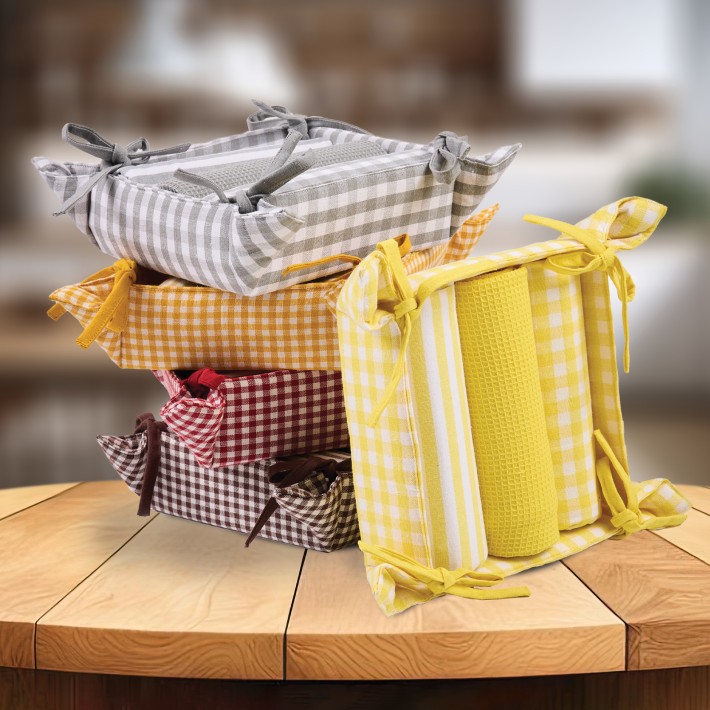 DAS HOME ΣΕΤ ΠΟΤΗΡΟΠΑΝΑ 3ΤΜΧ 45Χ65 0917 YELLOW