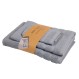 DAS HOME ΣΕΤ ΠΕΤΣΕΤΕΣ 3ΤΕΜΑΧΙΩΝ BEST 0701 DUSTY BLUE