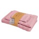 DAS HOME ΣΕΤ ΠΕΤΣΕΤΕΣ 3ΤΕΜΑΧΙΩΝ BEST 0708 PINK