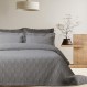 DAS HOME ΖΕΥΓΟΣ ΜΑΞΙΛΑΡΟΘΗΚΕΣ HAPPY 0287 GREY