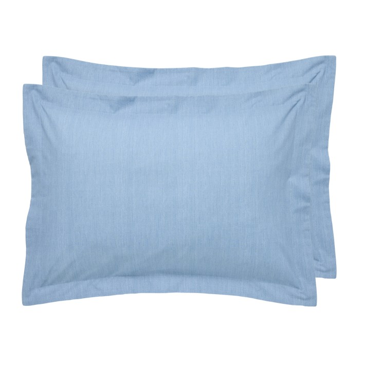 DAS HOME ΖΕΥΓΟΣ ΜΑΞΙΛΑΡΟΘΗΚΕΣ CASUAL BLUE 5447 BLUE