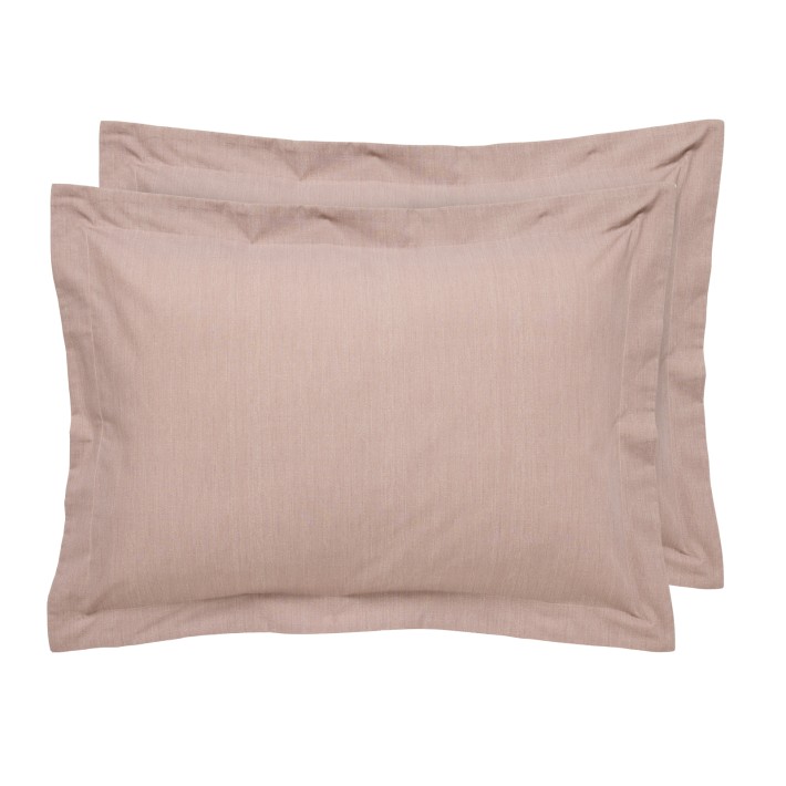 DAS HOME ΖΕΥΓΟΣ ΜΑΞΙΛΑΡΟΘΗΚΕΣ CASUAL MOCHA 5448 MOCHA