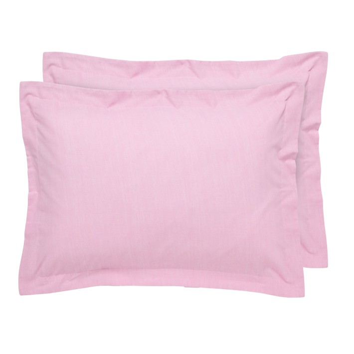 DAS HOME ΖΕΥΓΟΣ ΜΑΞΙΛΑΡΟΘΗΚΕΣ CASUAL PINK 5450 PINK
