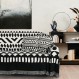 DAS HOME ΜΑΞΙΛΑΡΙ ΦΙΓΟΥΡΑΣ 40Χ40 0277 BLACK, CREAM