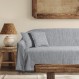 DAS HOME ΔΙΑΚΟΣΜΗΤΙΚΟ ΜΑΞΙΛΑΡΙ 40X40 0285 BLACK