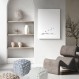 DAS HOME ΔΙΑΚΟΣΜΗΤΙΚΟ ΠΟΥΦ 43Χ43Χ40 2275 WHITE