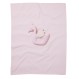 DAS BABY ΚΟΥΒΕΡΤΑ ΠΙΚΕ 75X100 RELAX 4956 PINK, WHITE
