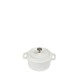 VOLCANO ΚΑΤΣΑΡΟΛΑΚΙ CAST-IRON ΛΕΥΚΟ ΜΕ ENAMEL 250ML 10ΕΚ.