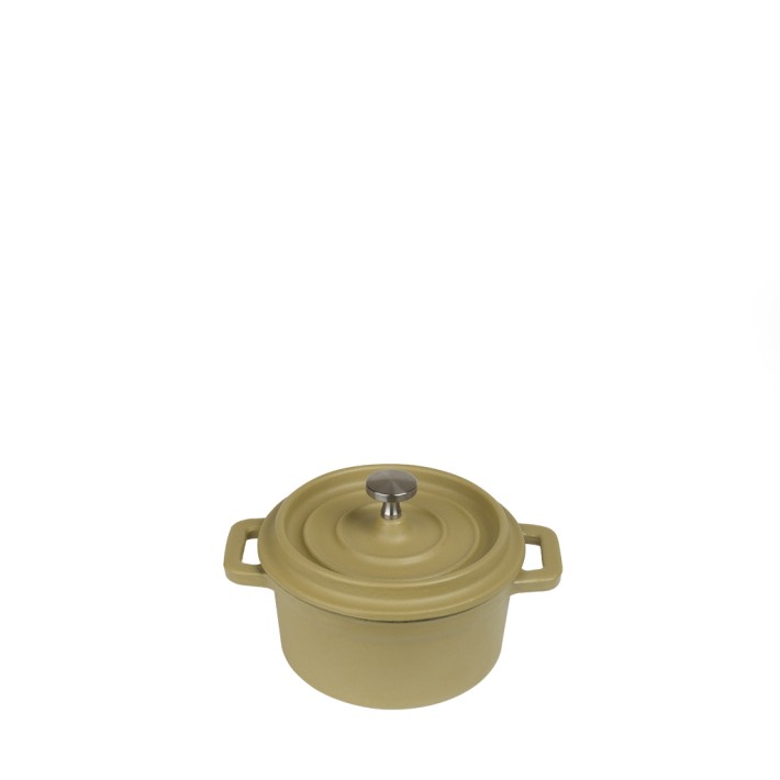 VOLCANO ΚΑΤΣΑΡΟΛΑΚΙ CAST-IRON ΧΑΚΙ ΜΕ ENAMEL 250ML 10ΕΚ.