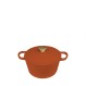 VOLCANO ΚΑΤΣΑΡΟΛΑ CAST-IRON ΚΕΡΑΜΙΔΙ ΜΕ ENAMEL 3800ML 23ΕΚ.
