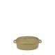 VOLCANO ΚΑΤΣΑΡΟΛΑΚΙ ΟΒΑΛ CAST-IRON ΧΑΚΙ ΜΕ ENAMEL 300ML 13(16INCL. HANDLES)X9,5X7,5ΕΚ.