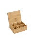 ΚΟΥΤΙ ΓΙΑ ΤΣΑΙ ΜΕ ΚΑΠΑΚΙ 6-ΘΕΣΕΩΝ BAMBOO 21X16X7,5EK